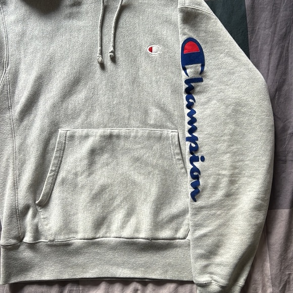 Champion Hoodie (Grey) - Men’s M - Picture 5 of 7
